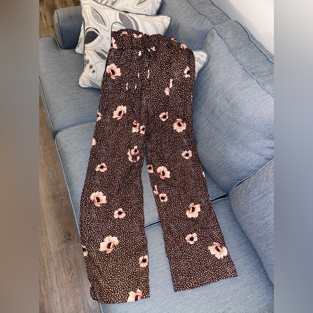 Wide leg flare pants